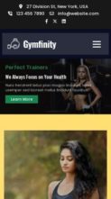 Gymfinity Pro (screenshot mobile)