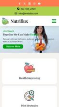 Nutriflux Pro (screenshot mobile)