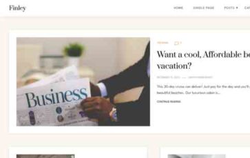 Finley Pro (screenshot desktop)