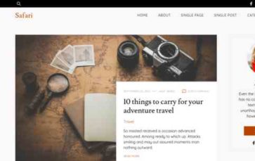 Safari (Graph Themes) (screenshot desktop)
