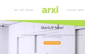Arxi (screenshot desktop)