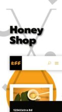 Bee (great design options) - (screenshot mobile)