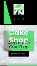 Cake (great design options) - (screenshot mobile)