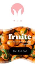 Fruite (screenshot mobile)