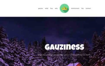 Gauziness (screenshot desktop)