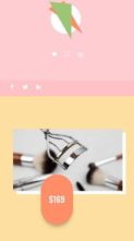 Shine (great design options) - (screenshot mobile)
