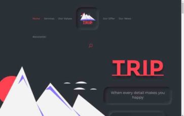 Trip (screenshot desktop)