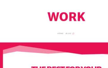 Work (great design options) - (screenshot desktop)