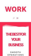 Work (great design options) - (screenshot mobile)