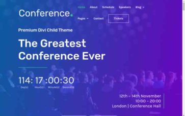 Conference (Gregory THEMES) - (screenshot desktop)