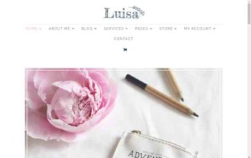 Luisa (Gregory THEMES) - (screenshot desktop)