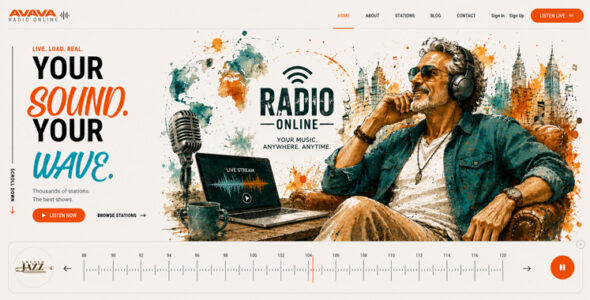 AVAVA Wave Radio (Gridgum)
