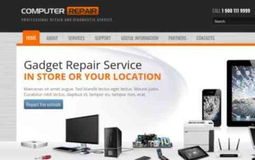 Computerrepair (Gridgum) - (screenshot desktop)