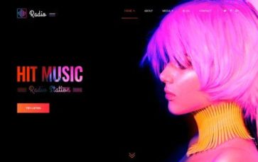 Gridgum HitRadio (screenshot desktop)