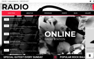Radio #2 (screenshot desktop)