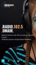 Region Radio (screenshot mobile)