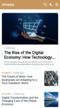 Atnewz (screenshot mobile)
