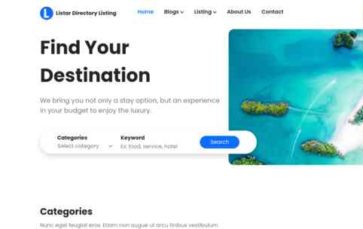 Listar WP (screenshot desktop)