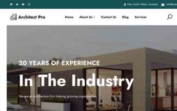 Gutenify Architech Pro (screenshot desktop)