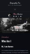 Gutenify Biography Pro (screenshot mobile)