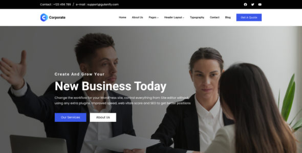 Gutenify Corporate Pro (Gutenify)