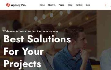 Gutenify Creative Agency Pro (screenshot desktop)