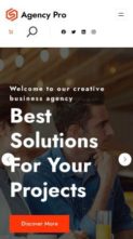 Gutenify Creative Agency Pro (screenshot mobile)