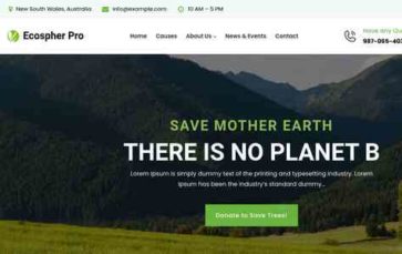 Gutenify Ecosphere Pro (screenshot desktop)