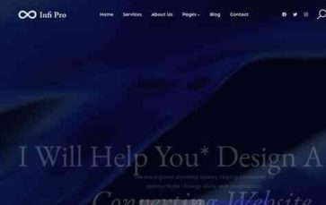 Gutenify Infi Pro (screenshot desktop)