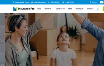 Gutenify Insurance Pro (screenshot desktop)