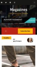 Gutenify Magazine Pro (screenshot mobile)