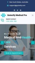 Gutenify Medical Pro (screenshot mobile)