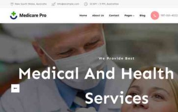 Gutenify Medicare Pro (screenshot desktop)