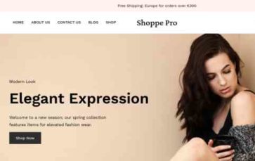 Gutenify Shoppe Pro (screenshot desktop)