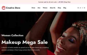 Gutenify Store Pro (screenshot desktop)