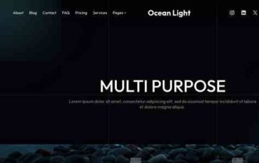 Ocean Light Pro (screenshot desktop)
