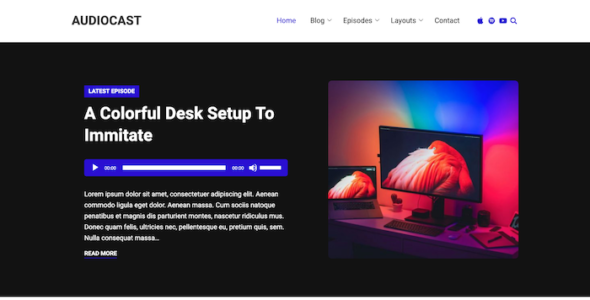 AudioCast Pro (HappyThemes)