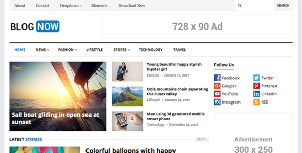 BlogNow Pro (HappyThemes)