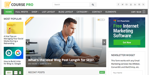 Course Pro (HappyThemes)