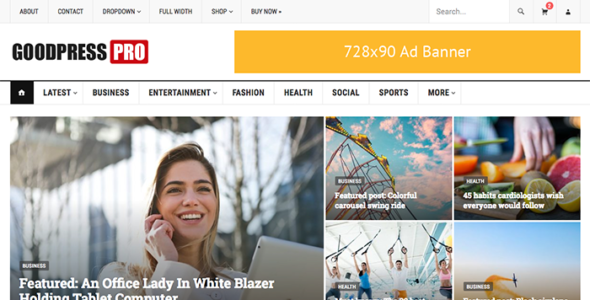 GoodPress Pro (HappyThemes)