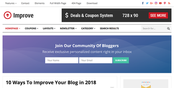 Improve Pro (HappyThemes)