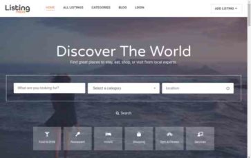 ListingPress Pro (screenshot desktop)