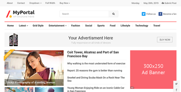 MyPortal (HappyThemes)
