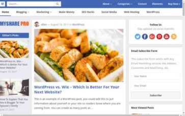 MyShare Pro (screenshot desktop)