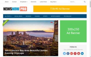 NewsNow Pro (screenshot desktop)