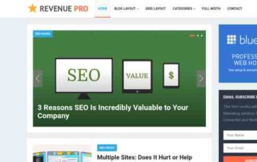 Revenue Pro (screenshot desktop)