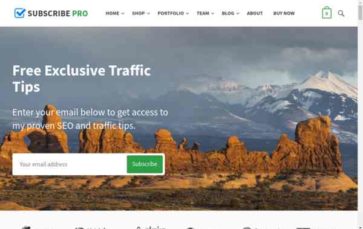 Subscribe Pro (screenshot desktop)