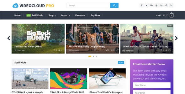 VideoCloud Pro (HappyThemes)