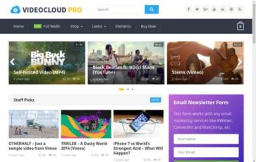 VideoCloud Pro (screenshot desktop)