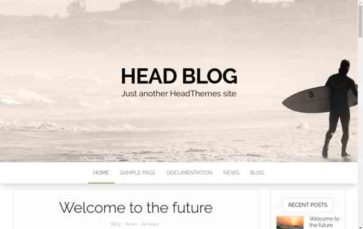 Head Blog (screenshot desktop)